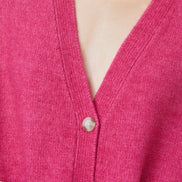 Cardigan Over con Bottoni e Tasche Gaely Suncoo