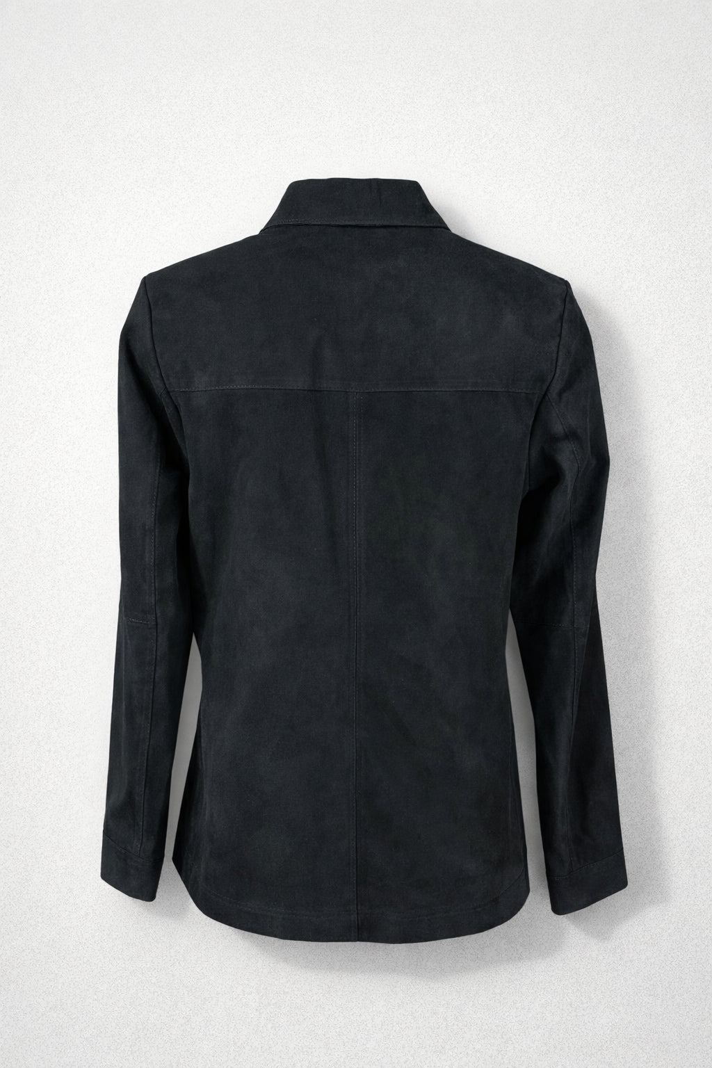 Camicia in Camoscio Slim Fit  con Tasche