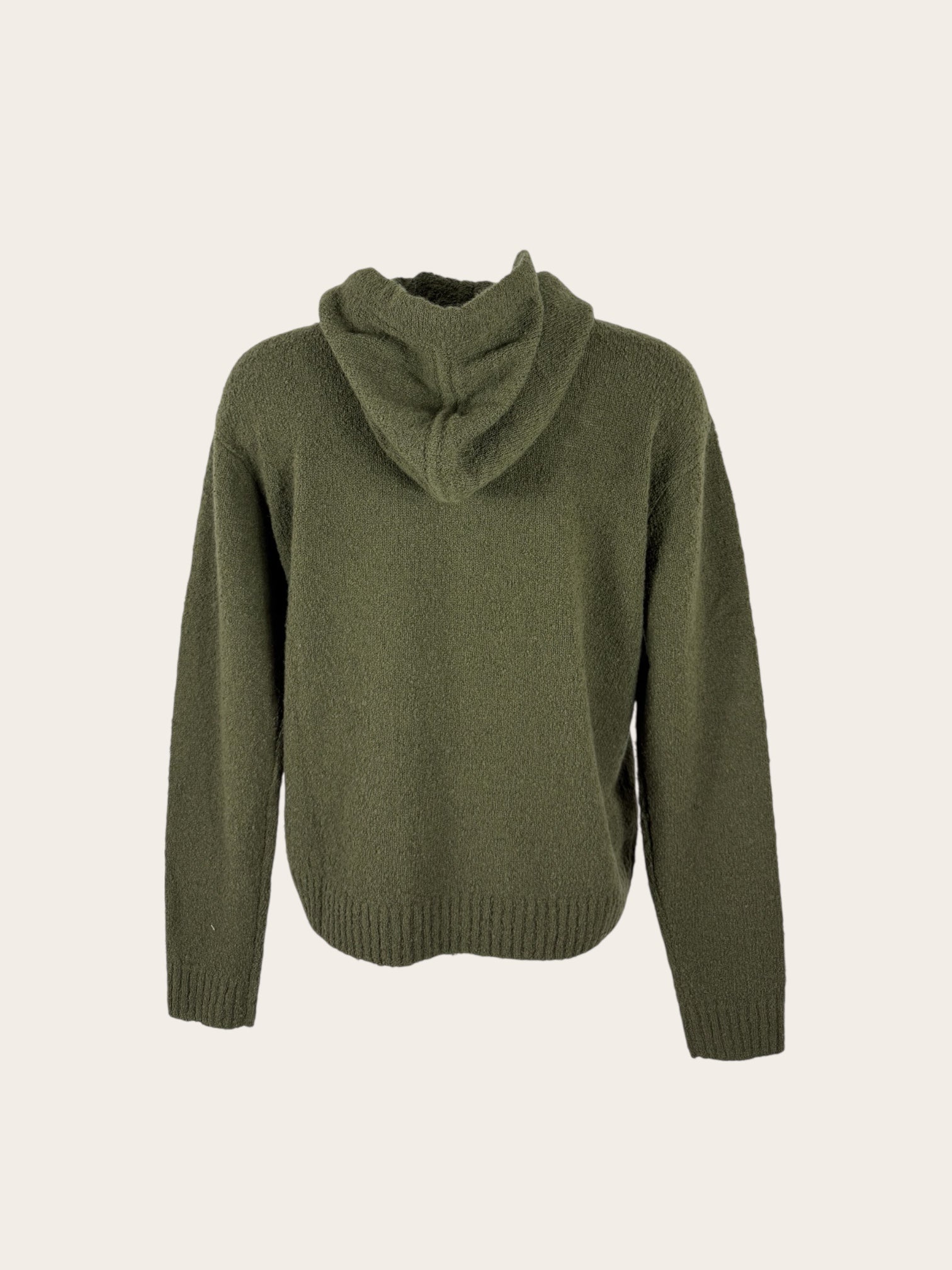 Felpa Cashmere Bouclè con Cappuccio Kujten