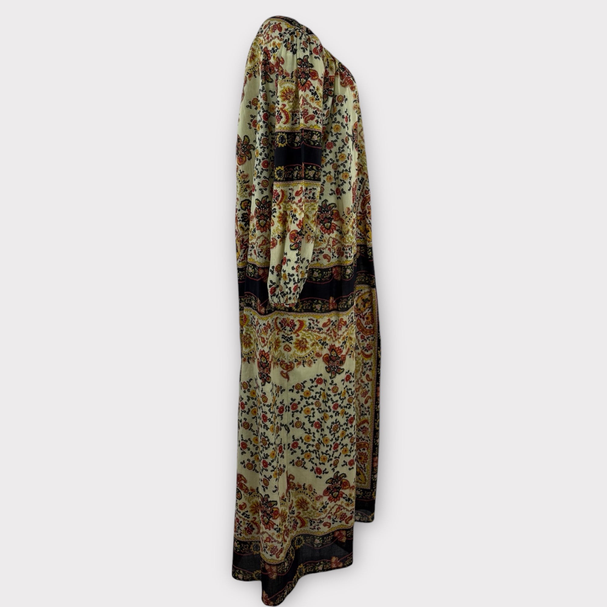 Abito Catfano Lungo Fantasia Floreale Marius Antik Batik