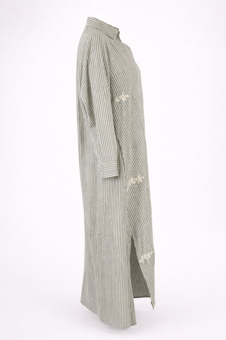 Benaras, Abito Camicia Bastoncino con Palme