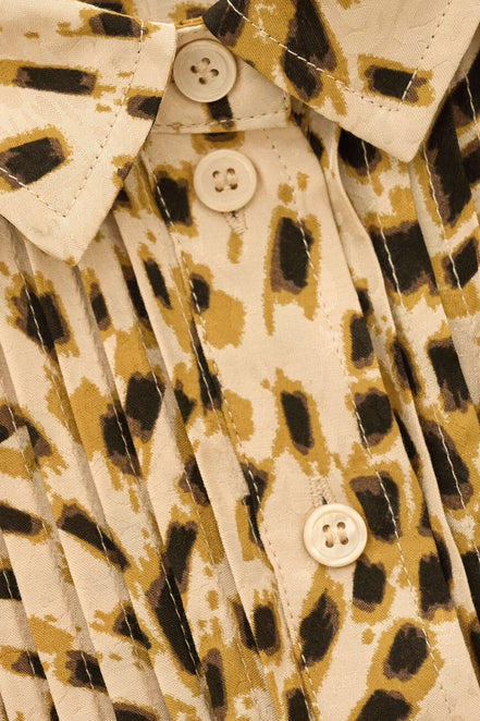 Ba&sh, Abito Corto Stampa Animalier  Hosy