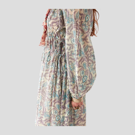 Abito Lungo Fantasia Cotone Hawaiian Flora Maison Hotel