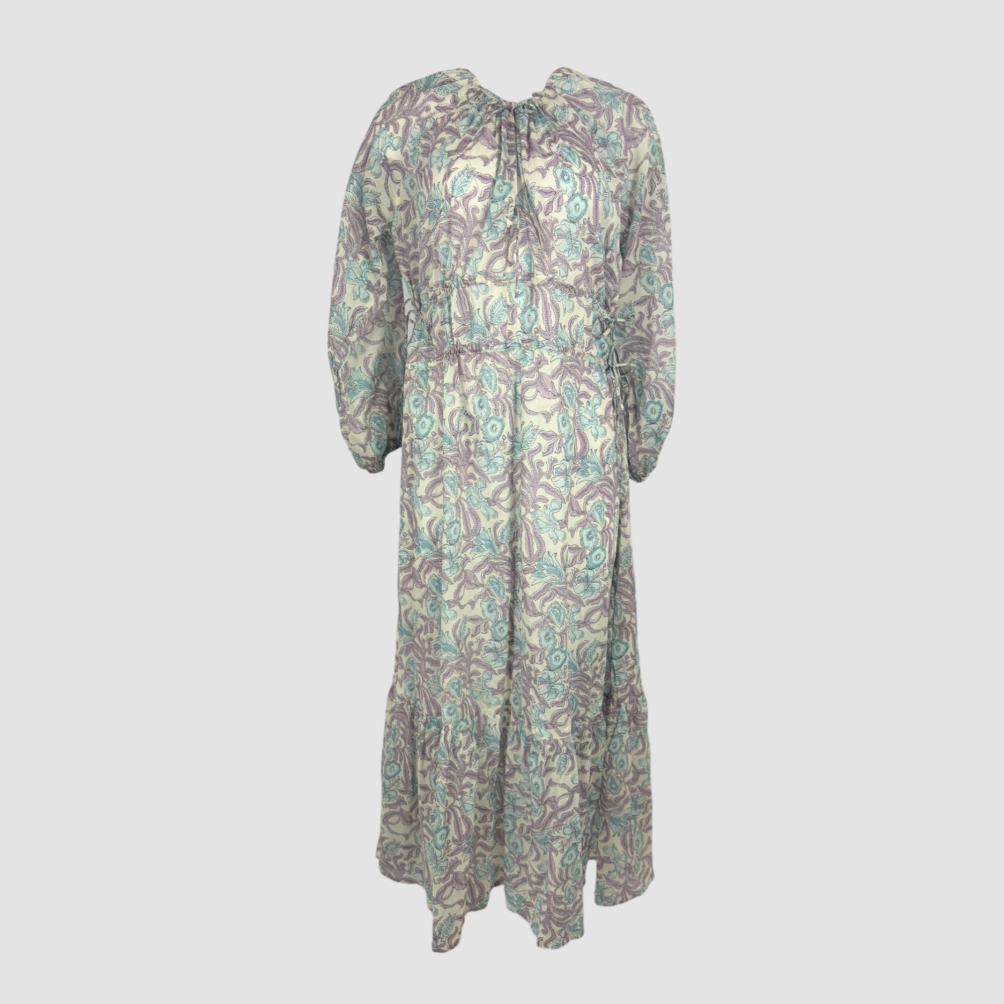 Abito Lungo Fantasia Cotone Hawaiian Flora Maison Hotel