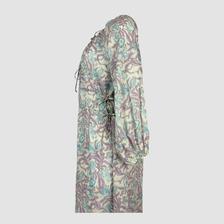 Abito Lungo Fantasia Cotone Hawaiian Flora Maison Hotel