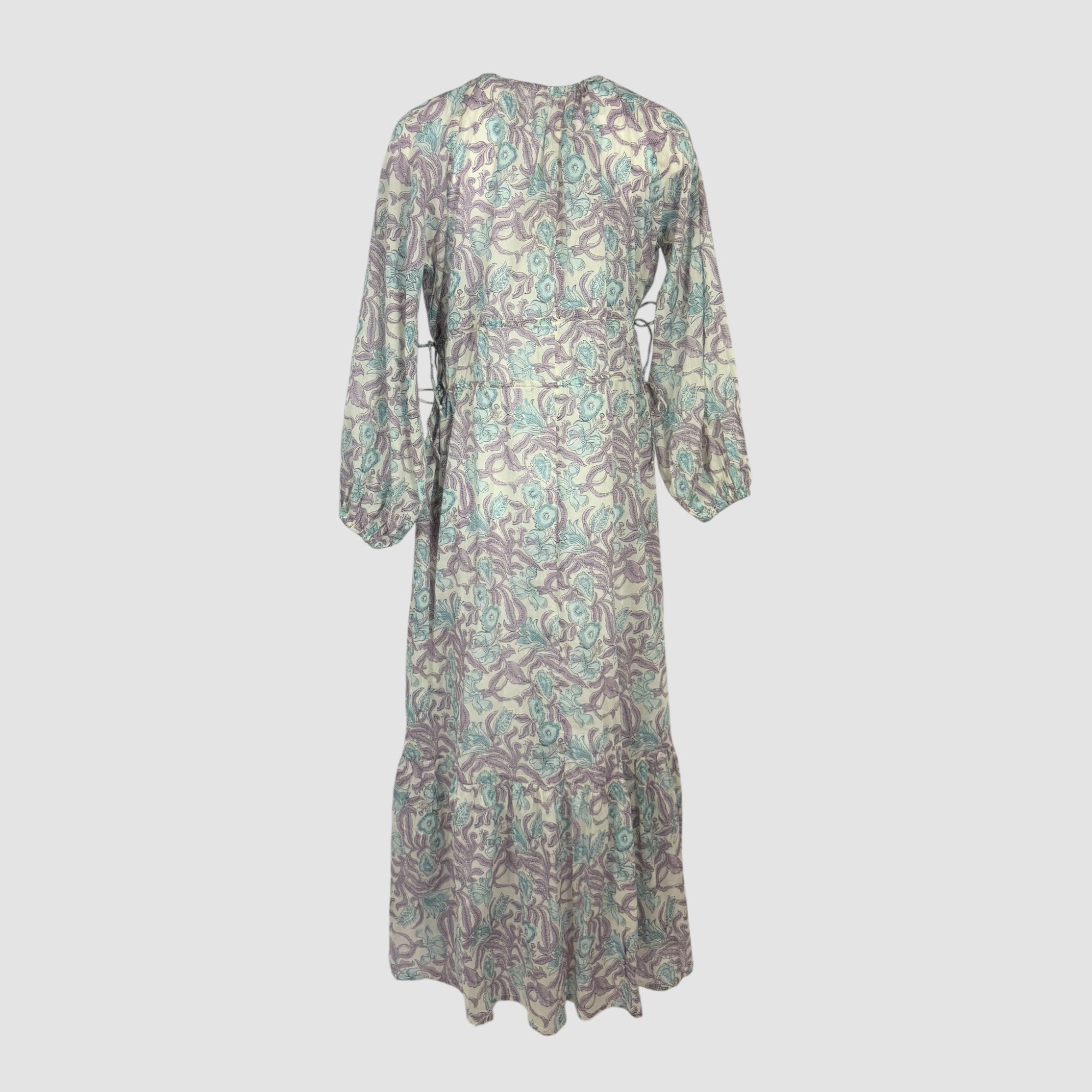 Abito Lungo Fantasia Cotone Hawaiian Flora Maison Hotel