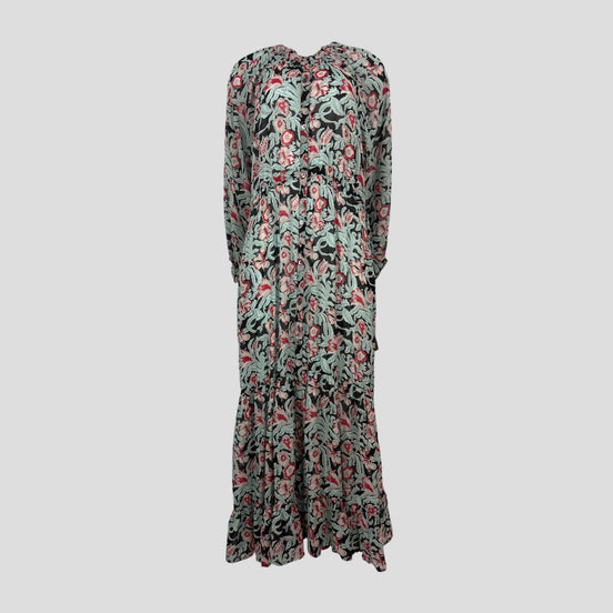 Abito Lungo Fantasia Floreale Valentina Maison Hotel