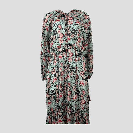 Abito Lungo Fantasia Floreale Valentina Maison Hotel