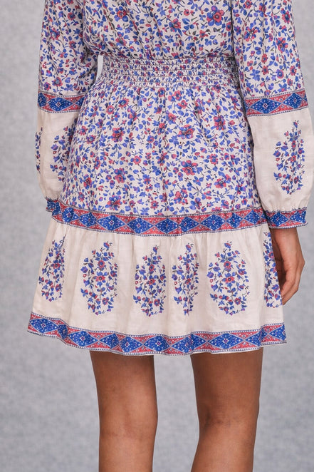 MA.BE Apparel, Mini Abito con Stampa Floreale Della