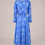 Nimo With Love, Azurite Dress Ikat Blue