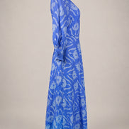 Nimo With Love, Azurite Dress Ikat Blue