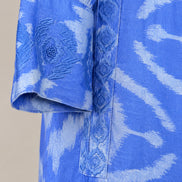 Nimo With Love, Azurite Dress Ikat Blue
