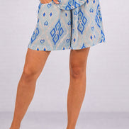 Shorts con Elastico in Lino Fantasia Lilly, Nimo with Love