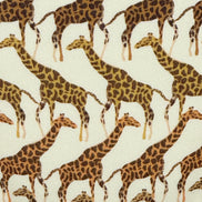 Delfina, Bikini a Fascia con Stampa Giraffe Chiara