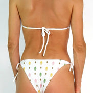 Delfina, Bikini a Triangolo con Laccetti e Ricami Penny
