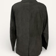 Blazer Oversize Camoscio Testa di Moro Mono