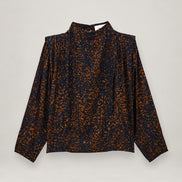 Ba&sh, Blusa stampa animalier Hope