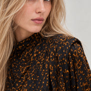 Ba&sh, Blusa stampa animalier Hope