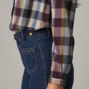 Maison Hotel, Camicia a Quadri in Cotone Mary