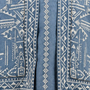 Blusa in Jeans Effetto Chambray con Ricami, Ba&sh