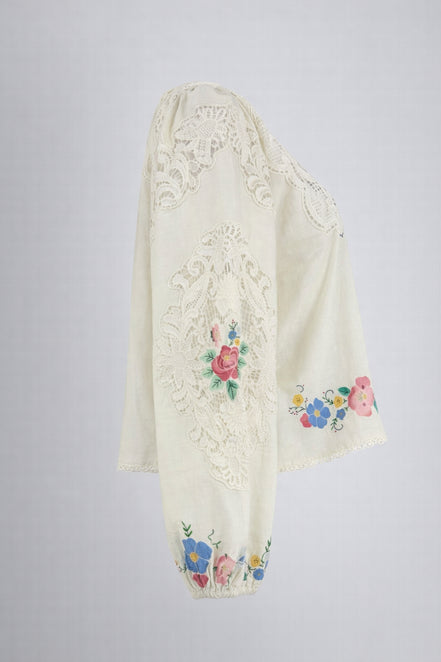 Blusa con Ricami Floreali e Pizzo Astrid, SEA New York