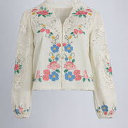 Blusa con Ricami Floreali e Pizzo Astrid, SEA New York