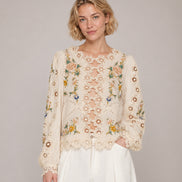 SEA New York, Blusa Ricami e Pizzo Adonna
