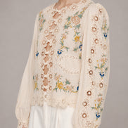 SEA New York, Blusa Ricami e Pizzo Adonna