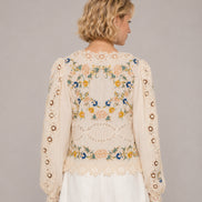 SEA New York, Blusa Ricami e Pizzo Adonna