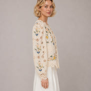 SEA New York, Blusa Ricami e Pizzo Adonna