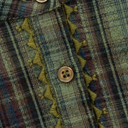 Ba&sh, Blusa girocollo in check Sisi