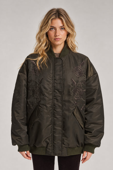 Antik Batik, Bomber over con ricami Kilmer