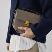 Borsa a Tracolla in Pelle Caviar Bellissima Mini Soeur