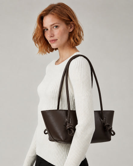 Hereu, Borsa a spalla in pelle  Fleca