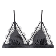 Love Stories, Set Bralette Love Lace & Slip Charlotte Antracite