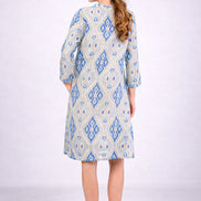 Caftano al Ginocchio Fantasia Ikat Nimo with Love