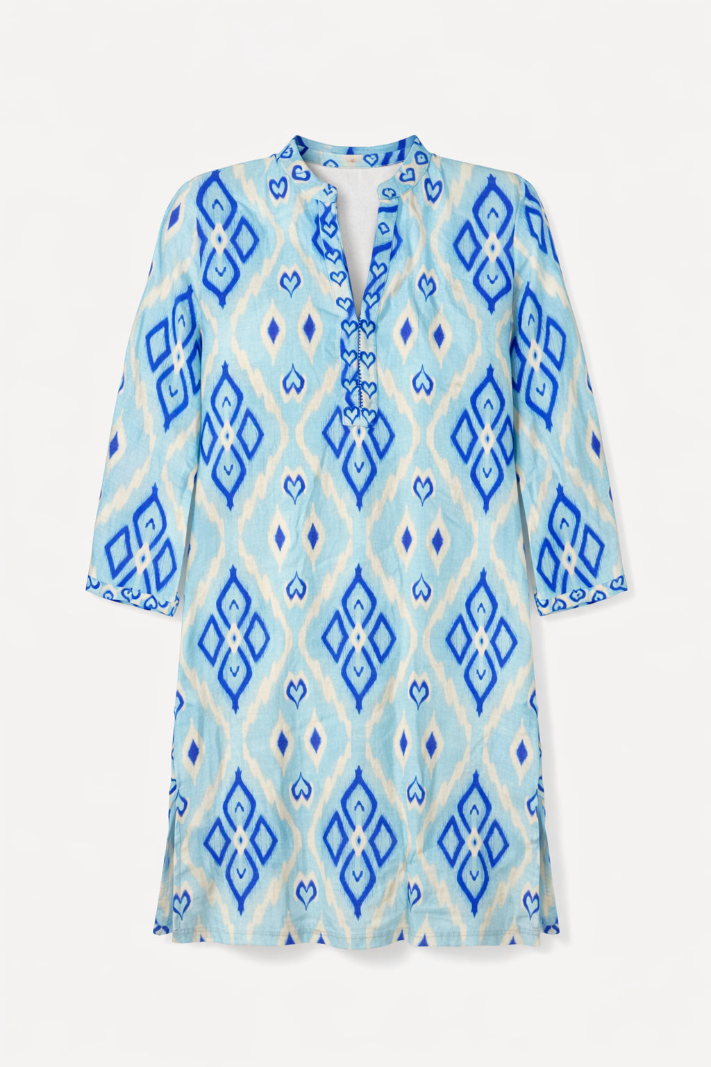Caftano al Ginocchio Fantasia Ikat Nimo with Love