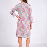 Caftano al Ginocchio Fantasia Ikat Nimo with Love
