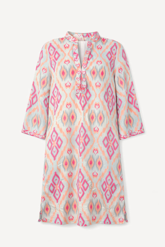 Caftano al Ginocchio Fantasia Ikat Nimo with Love