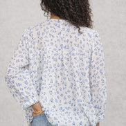 MA.BE Apparel, Caftano in Cotone Microfantasia Edie