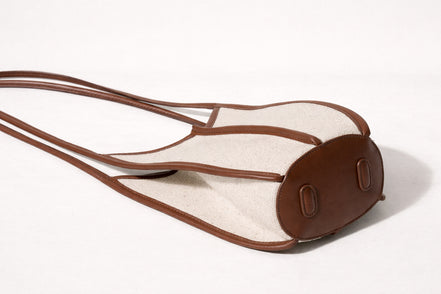 Hereu, Borsa Calella Bucket in Canvas