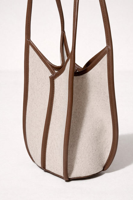 Hereu, Borsa Calella Bucket in Canvas