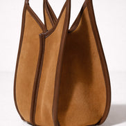 Hereu, Borsa Calella Bucket in Suede
