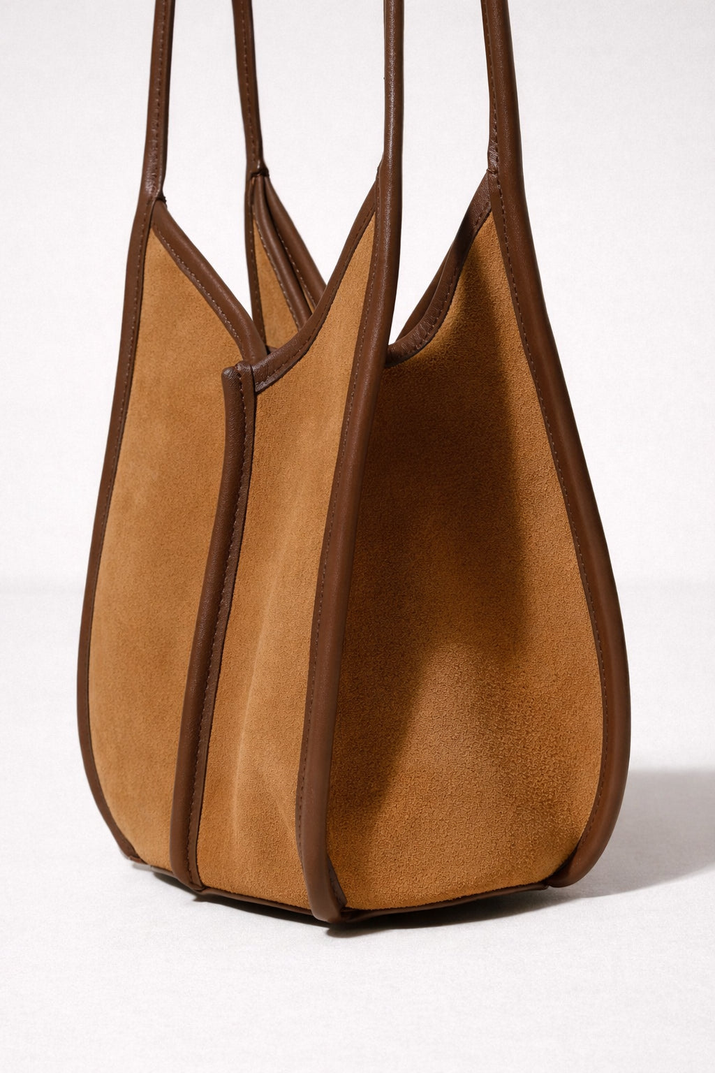 Hereu, Borsa Calella Bucket in Suede