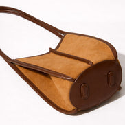 Hereu, Borsa Calella Bucket in Suede
