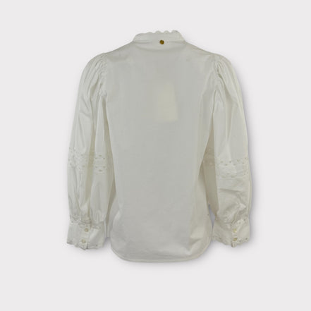 Camicia Coreana Popeline Cotone Romy Antik Batik