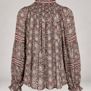 Ba&sh, Blusa Stampata In Viscosa Denna