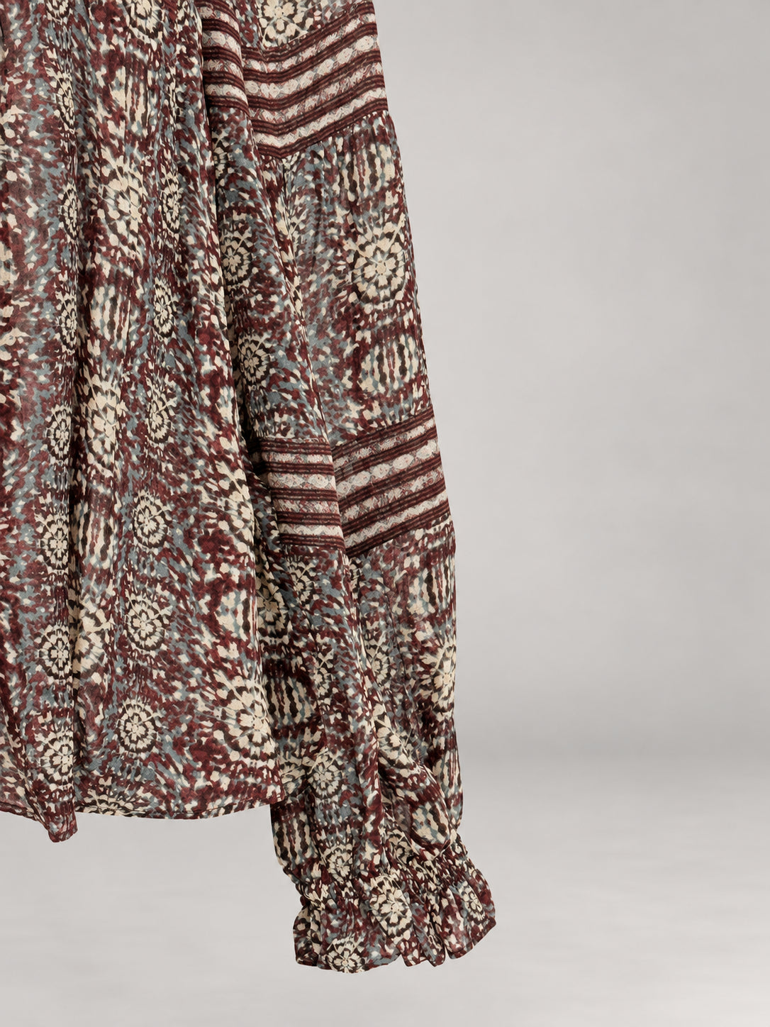 Ba&sh, Blusa Stampata In Viscosa Denna