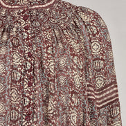Ba&sh, Blusa Stampata In Viscosa Denna