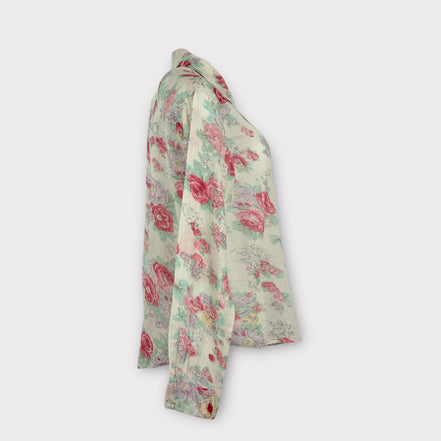 Camicia di Cotone Floreale Maison Hotel